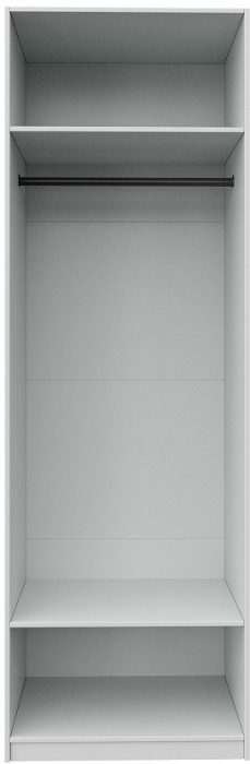 Гардеробная Квадро комплект (750) 1, Белый