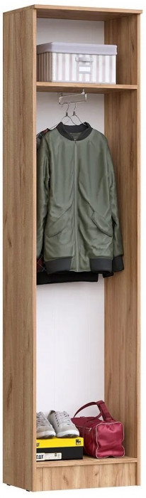 Мартина Шкаф платяной (Крафт / Графит)