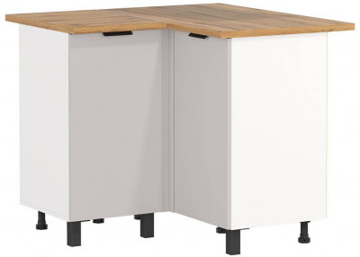 Венера стол угловой Белый/Кашемир