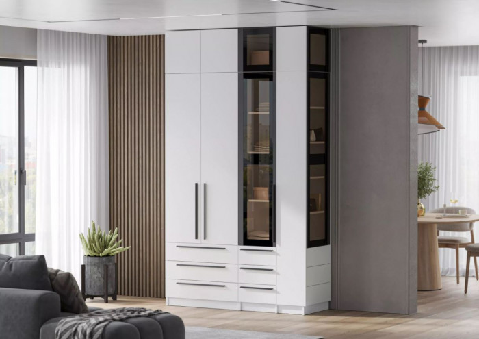 мс Берген АТС-300 белое дерево/софт черный