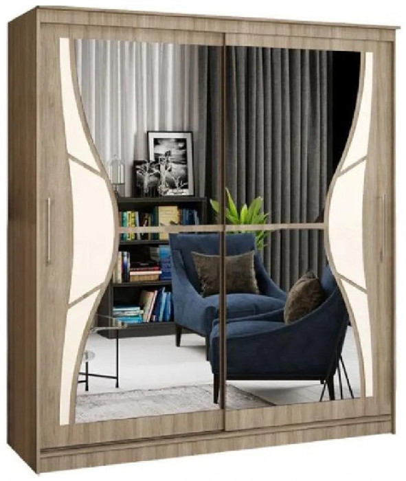 Шкаф-купе Элегант 1 1500 (Венге)
