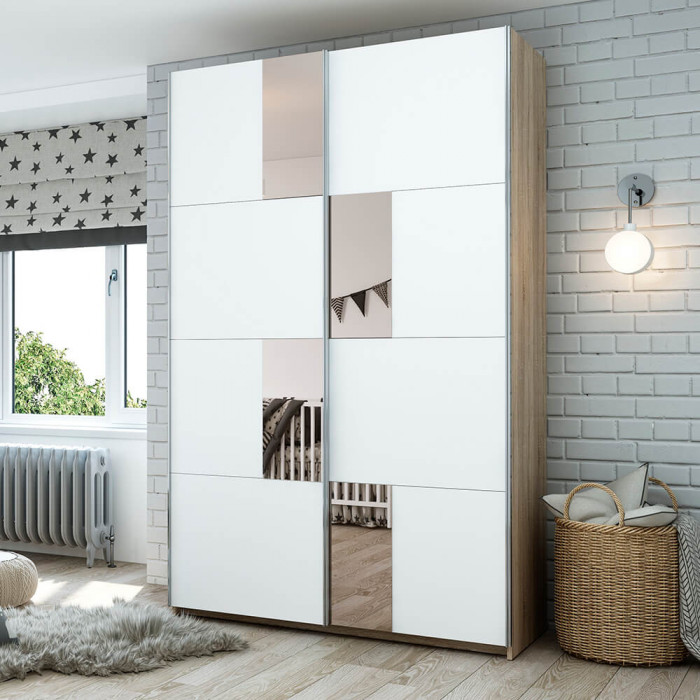 Fortune-6  2000_400/400/600/600 сонома/белый+зерк.№8