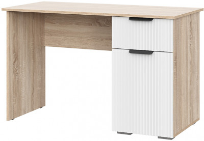 Стол письменный Норд СТП03-1200, Дуб сонома, Софт пломбир