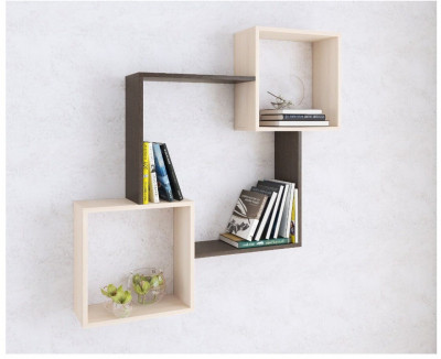 Полка навесная ПН-2 венге/дуб молочный