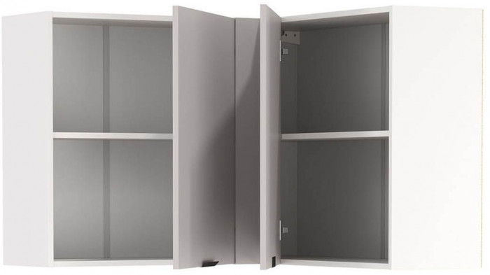 Кухня Венера угловая 1000 х 1000 Белый/Кашемир