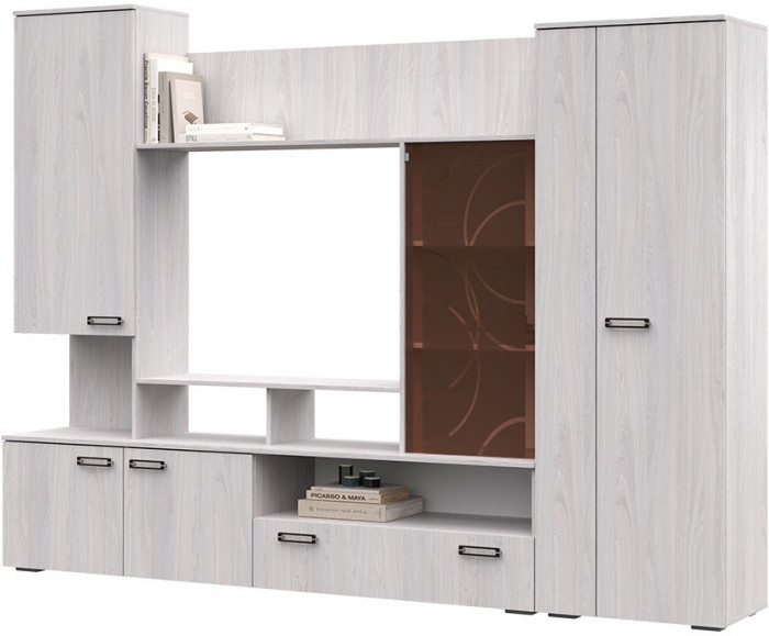 Гостиная Сиенна ЛДСП анкор/анкор