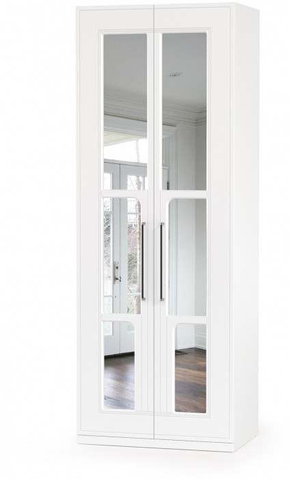 Валенсия Спальня № 17, цвет ЛДСП белый шагрень/МДФ белый шагрень, ортопед есть, сп. м. 1600х2000 мм., б/м