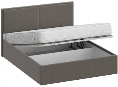 Кровать 160 с подъемным механизмом КРП-430-М-16, Микровелюр Zeekr-55