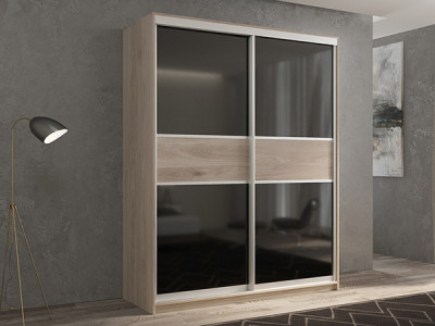 Шкаф-купе Кааппи 12 Кастелло Серый 120х45х230 см