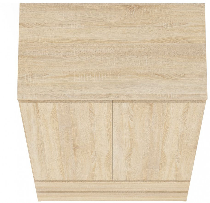 Мори Шкаф МШ900.1, цвет дуб сонома, ШхГхВ 90,4х50,4х179,6 см.