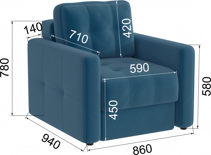 Кресло Брэй, Атлантида