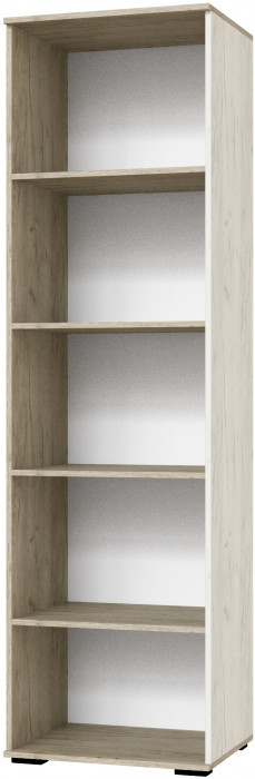 Модульная гостиная Оскар-18, композиция 2, Крафт серый/Крафт белый