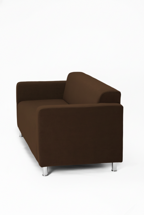 Диван прямой Томи, 180 см, велюр, коричневый