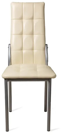 Стул Волна / Серебро/Борнео Крем