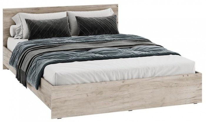 мс для спальни Ронда КР-140 (без основания) дуб крафт серый/дуб крафт серый