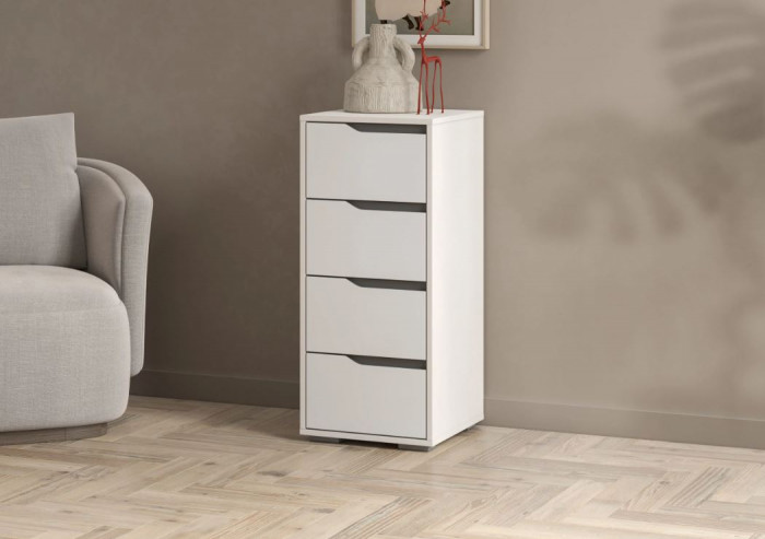 мс Алиса КМ-400 белый/белый гладкий