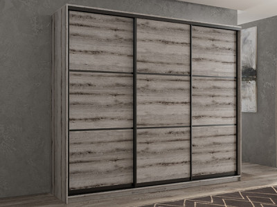 Шкаф-купе Кааппи 4 Эвок Окаменелый 180х45х230 см