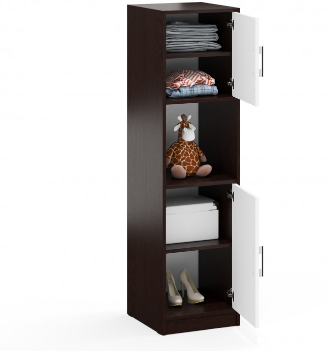 Пенал С-МД-СК9П к компьютерному столу С-МД-СК9, венге/белый шагрень