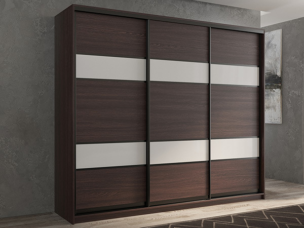 Шкаф-купе Кааппи 8 Венге 240х45х230 см