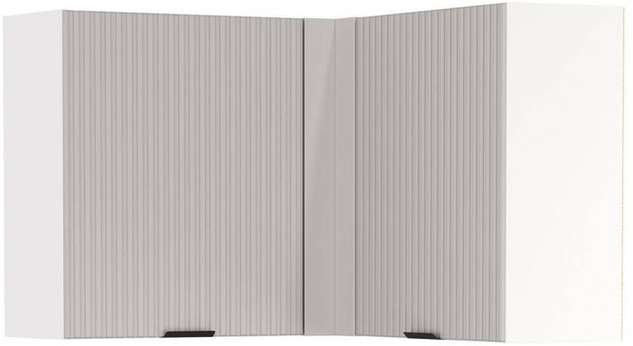 Венера полка угловая МДФ Кашемир фрезерованный