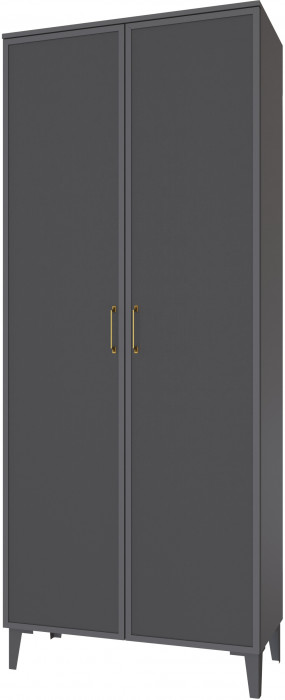 Модульная Прихожая Толедо, композиция 2, Графит серый