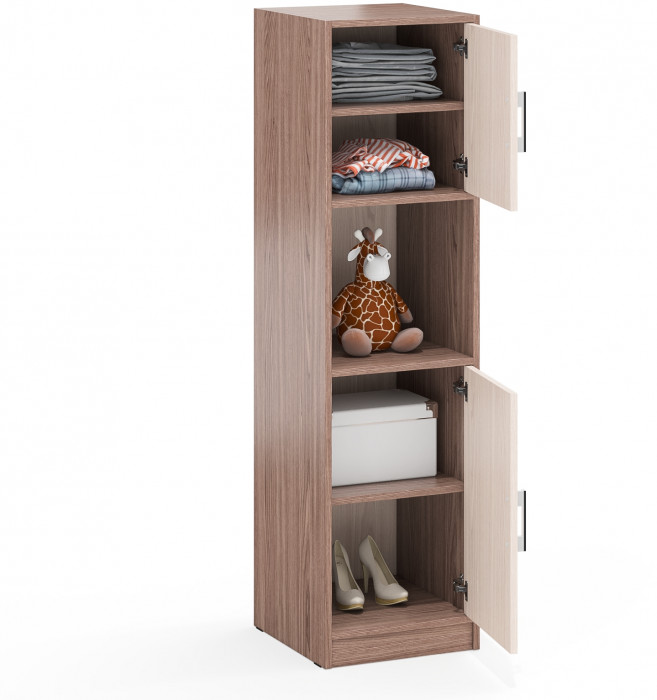 Пенал С-МД-СК9П к компьютерному столу С-МД-СК9, ясень шимо светлый/ясень шимо тёмный