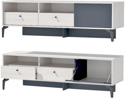 Лион Тумба Т-1 - Ясень Анкор Св.\Графит