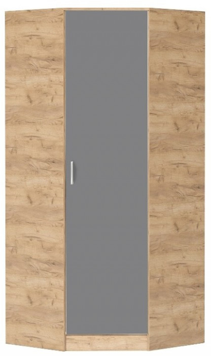 Кэт-7 Шкаф угловой (Крафт золотой / Миндаль)