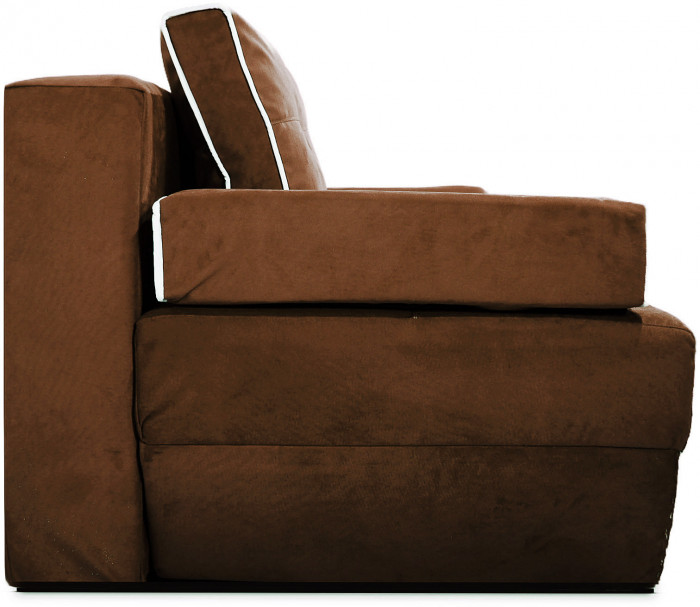 Диван-кровать раскладной еврокнижка прямой Валенсия велюр, цвет бежевый