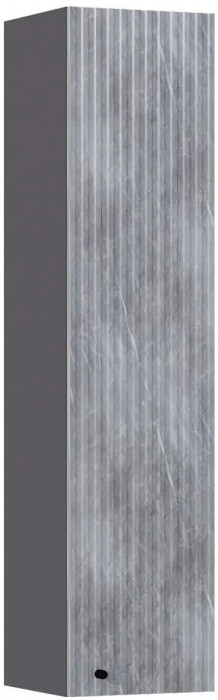 Оливия Шкаф навесной большой (Графит, Графит Софт)