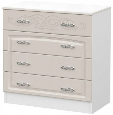 мс для спальни Венеция КМ-02 белый/софт даймонд