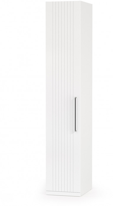 Валенсия Спальня № 36, цвет ЛДСП белый шагрень/чёрный/МДФ белый шагрень/ткань велутто 19, ортопед есть, сп. м. 1600х2000 мм., б/м