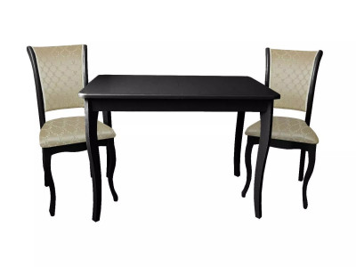 Обеденная группа СО-32/С-6 черный/бежевый
