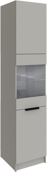 Шкаф Мадрид (0,5) с 3 фасадами, Кашемир