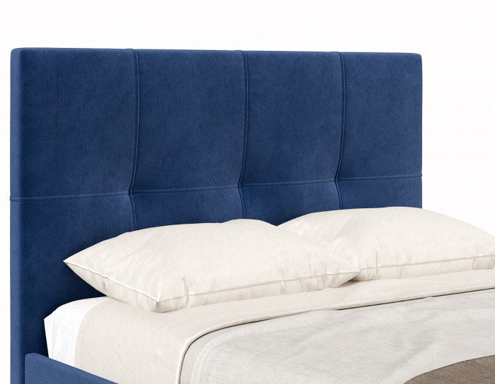 Кровать с подъёмным механизмом 1600 Марсель, темно-синий