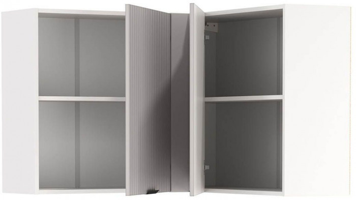 Кухня Венера угловая 1000 х 1000 МДФ Кашемир фрезерованный