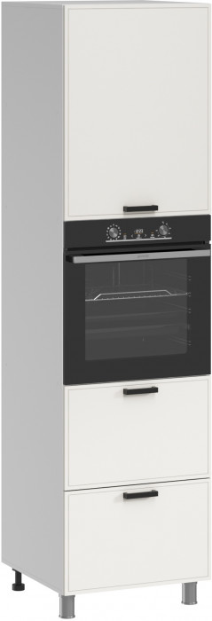 МК Аленушка ПД 600 Магнолия Молочный,скоба черный