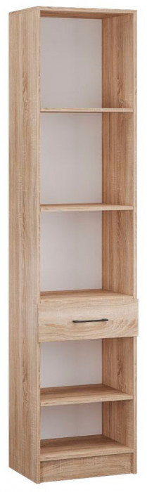 Прихожая Денвер пенал с зеркалом дуб сонома/белый