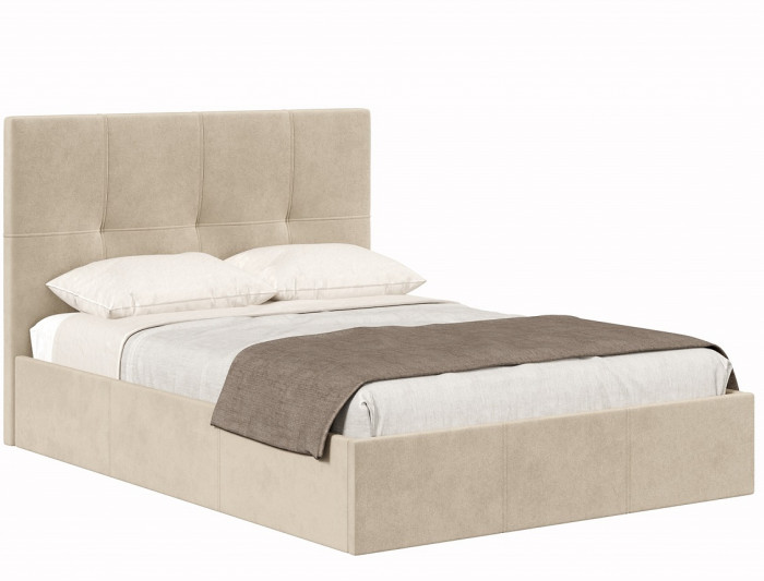Кровать с подъёмным механизмом 1200 Марсель, бежевый