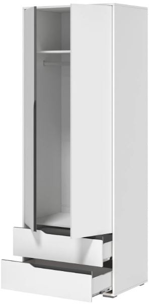 мс Алиса ШК2Я-800 белый/белый гладкий