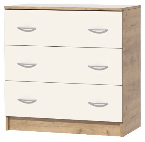 Кэт-7 Комод (Крафт золотой / Графит)