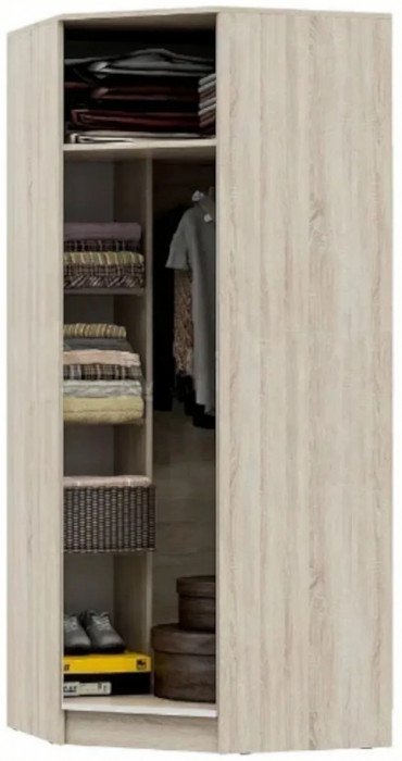 Модульная детская Мартина, композиция 1 (Белый глянец, Дуб Сонома)