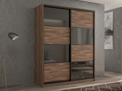 Шкаф-купе Кааппи 13 Орех Тьеполло 140х60х230 см