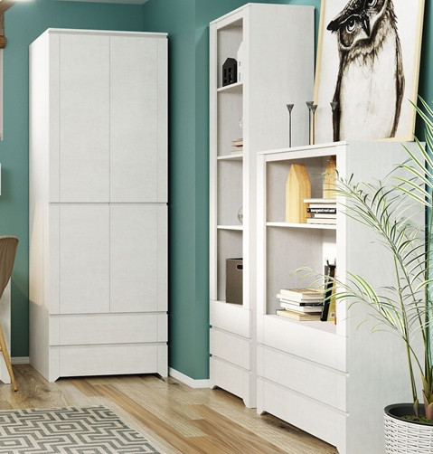 Шкаф-стелаж низкий Твист 08