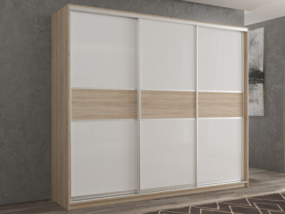 Шкаф-купе Кааппи 11 Сонома Светлый 210х45х230 см