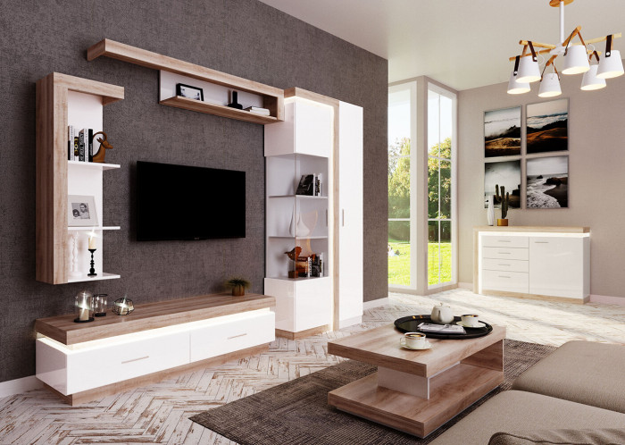 Полка навесная Люмен 04