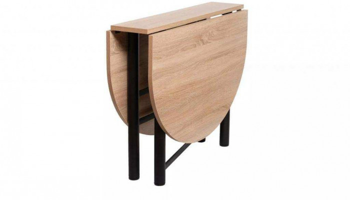 Стол-книжка Рим овал дуб сонома