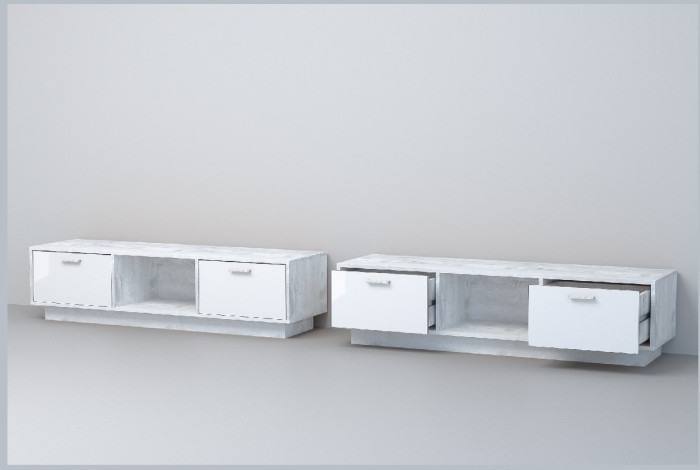 Эго Тумба Т-3 ПД (Камень Темный/Дуб Крафт Золотой)