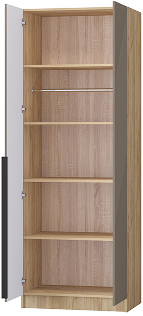 Шкаф Авис 0,8, Крафт золотой/Крема