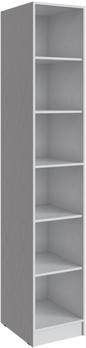 Шкаф Мадрид (0,42), Белый/Ателье светлое